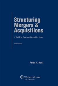 Abbildung von: Structuring Mergers and Acquisitions - Aspen Publishers Inc.,U.S.