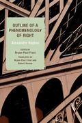 Cover: Outline of a Phenomenology of Right - Rowman & Littlefield Publishers