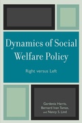 Cover: Dynamics of Social Welfare Policy - Rowman & Littlefield Publishers