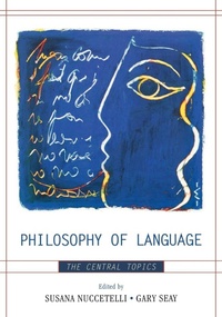 Enlarge image Cover: Philosophy of Language - Rowman & Littlefield Publishers