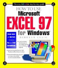 Enlarge image Cover: How To Use MS Excel f/Windows 97 - Ziff Davis