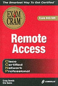 Enlarge image Cover: CCNP Remote Access Exam Cram - Coriolis Group,U.S.