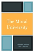 Cover: The Moral University - Rowman & Littlefield Publishers