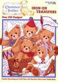 Cover: "Cherished Teddies" Iron-on Transfers - Sunset Books,U.S.