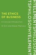 Cover: The Ethics of Business - Rowman & Littlefield Publishers