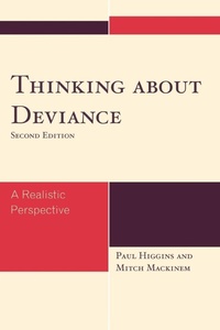 Enlarge image Cover: Thinking About Deviance - Rowman & Littlefield Publishers