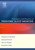 Cover: Principles and Practice of Pediatric Sleep Medicine - Saunders
