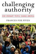 Cover: Challenging Authority - Rowman & Littlefield Publishers