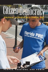 Enlarge image Cover: Citizen Democracy - Rowman & Littlefield Publishers