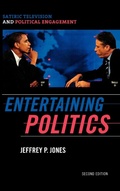 Cover: Entertaining Politics - Rowman & Littlefield Publishers