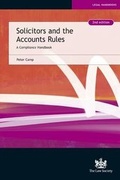 Cover: Solicitors and the Accounts Rules - The Law Society