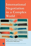 Cover: International Negotiation in a Complex World - Rowman & Littlefield Publishers