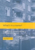 Cover: What's in a Name? - Joseph Rowntree Foundation