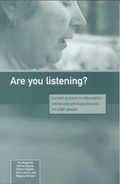 Cover: Are You Listening? - Joseph Rowntree Foundation