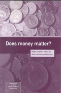 Cover: Does Money Matter? - Joseph Rowntree Foundation