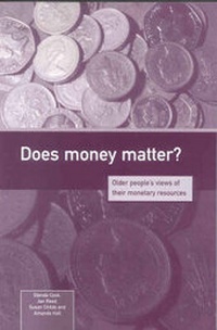 Enlarge image Cover: Does Money Matter? - Joseph Rowntree Foundation