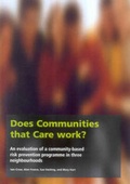 Cover: Does Communities That Care Work? - Joseph Rowntree Foundation