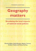 Cover: Geography Matters - Joseph Rowntree Foundation