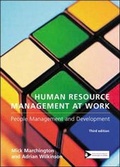 Cover: Human Resource Management at Work - Chartered Institute of Personnel & Development