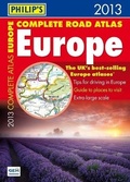 Cover: Philip's Complete Road Atlas Europe 2013 - Philip's