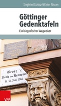 Cover: G&ouml;ttinger Gedenktafeln - Vandenhoeck & Ruprecht