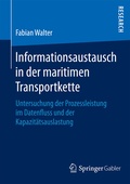 Cover: Informationsaustausch in der maritimen Transportkette - Springer Gabler