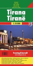 Cover: freytag & berndt Stadtplan Tirana 1:10.000 - freytag & berndt