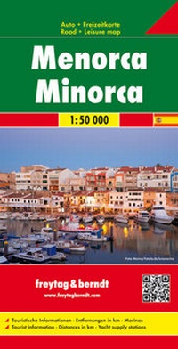 Abbildung von: Menorca, Autokarte 1:50.000 - Freytag-Berndt und ARTARIA