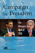 Cover: Campaign for President - Rowman & Littlefield Publishers