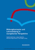 Cover: Bildungskonzepte und Lehrerbildung in europ&auml;ischer Perspektive - Waxmann Verlag GmbH
