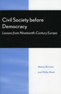 Cover: Civil Society Before Democracy - Rowman & Littlefield