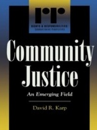 Enlarge image Cover: Community Justice - Rowman & Littlefield Publishers