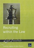 Cover: Recruiting within the Law - Chartered Institute of Personnel & Development