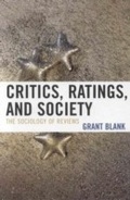 Cover: Critics, Ratings, and Society - Rowman & Littlefield Publishers