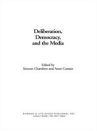 Enlarge image Cover: Deliberation, Democracy, and the Media - Rowman & Littlefield