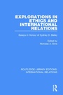 Cover: Explorations in Ethics and International Relations - Routledge