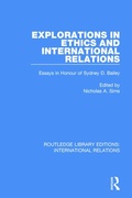 Cover: Explorations in Ethics and International Relations - Routledge