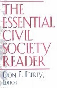 Enlarge image Cover: The Essential Civil Society Reader - Rowman & Littlefield Publishers