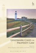 Cover: Landmark Cases in Property Law - Hart Publishing