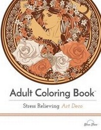 Enlarge image Cover: Adult Coloring Book - BLUE STAR COLORING