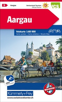 Abbildung von: Kümmerly+Frey Velokarte 5 Aargau 1:60.000 - Hallwag Kümmerly+Frey
