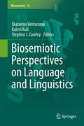 Cover: Biosemiotic Perspectives on Language and Linguistics - Springer