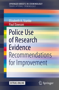 Enlarge image Cover: Police Use of Research Evidence - Springer