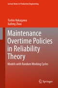 Cover: Maintenance Overtime Policies in Reliability Theory - Springer