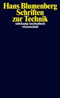 Cover: Schriften zur Technik - Suhrkamp
