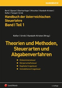Abbildung von: Handbuch der österreichischen Steuerlehre, Band I Teil 1 - LexisNexis ARD ORAC