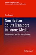 Cover: Non-fickian Solute Transport in Porous Media - Springer