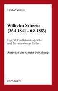 Cover: Wilhelm Scherer (26.4.1841 - 6.8.1886) - Rombach Druck- und Verlagshaus