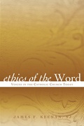 Cover: Ethics of the Word - Rowman & Littlefield Publishers
