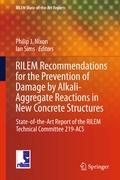 Cover: RILEM Recommendations for the Prevention of Damage by Alkali-Aggregate Reactions in New Concrete Structures - Springer